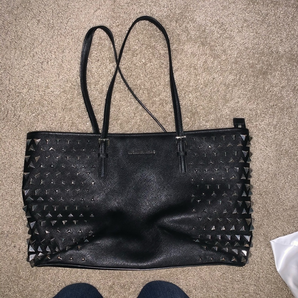 Michael Kors Limited Edition Studded Pyramid Tote
